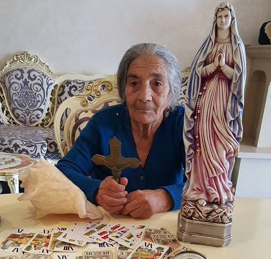 Mulţumiri din Roma pentru tămăduitoarea și clarvăzătoarea mama Maria din Buzău